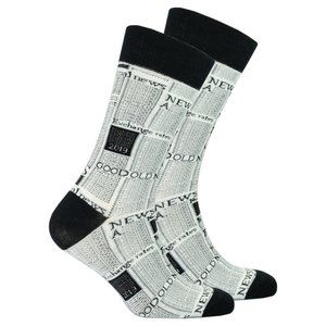 Newspaper Socks